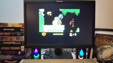 Chuck Rock the exclusive snow stage demo disk on the Atari St