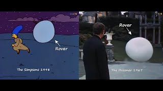 The Simpsons Marges Great Escape Chased By The Rover Ball From The Prisoner 1967 - 1968 Sci-Fi