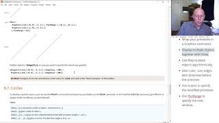 Mathematica Tutorial 8 - The basics of 2D graphics. Part 2: Lines, Circles, and Polygons