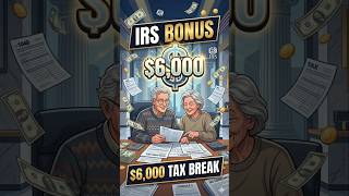 65+? IRS Just Unlocked a $6,000 Tax Break for Seniors 😳 #IRS #shorts