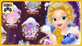 Зимний праздник принцессы Либби в игре для девочек Princess Libby: Frozen Party от Libii Girls Game screenshot 2