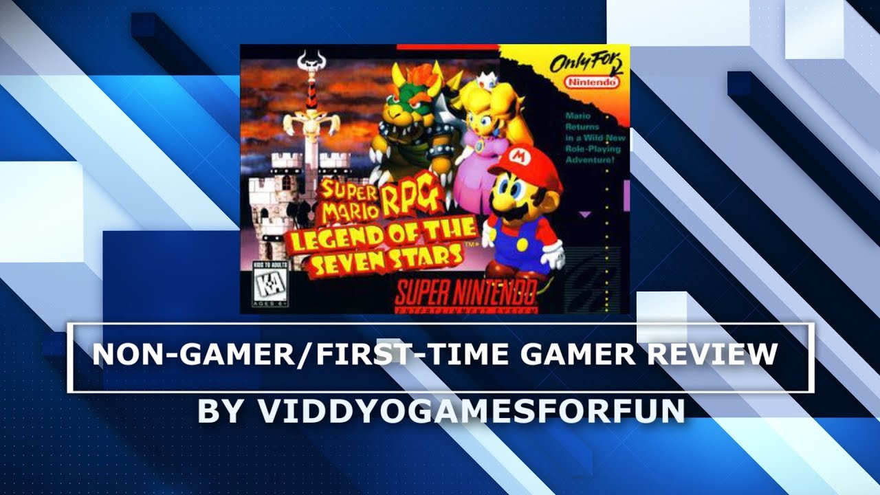 "Super Mario RPG" Non-Gamer/First-Time Gamer review