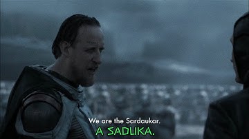 Dune 1 sardaukar scene with extra subtitles