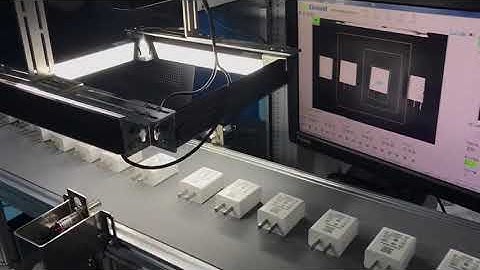 CCD visual positioning automatic recognition laser marking machine-electronic device