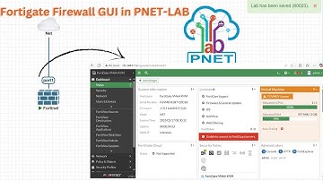🔥 How to Access FortiGate Firewall Web GUI in pnetLab | Step-by-Step Tutorial