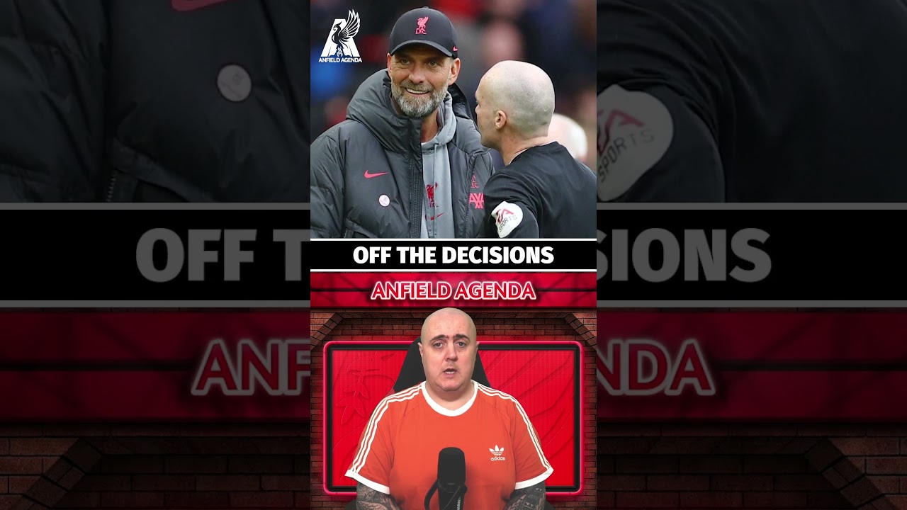 Referees Are Trying to STOP Liverpool Winning The Premier League Win