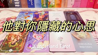 ❤️ 愛情塔羅占卜🔮｜他對你隱藏的心思？不限關係｜Tarot Reading Pick A Card (Timeless)💫 【Wonderland Tarot】