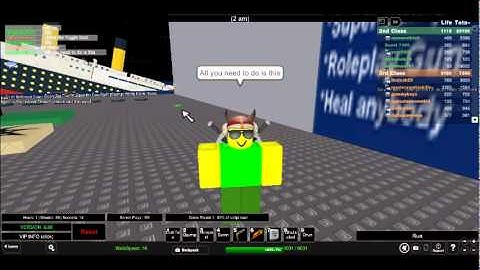 ROBLOX how to hack V.I.P on Titanic