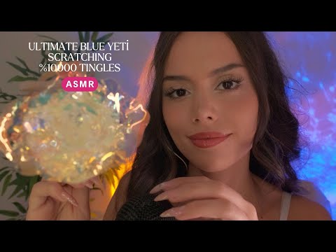ASMR - Blue Yeti Scratching - You Can Watch It Eyes Closed 😴