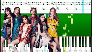 (G)I-DLE - Last Dance (Piano Tutorial Sheets) screenshot 4