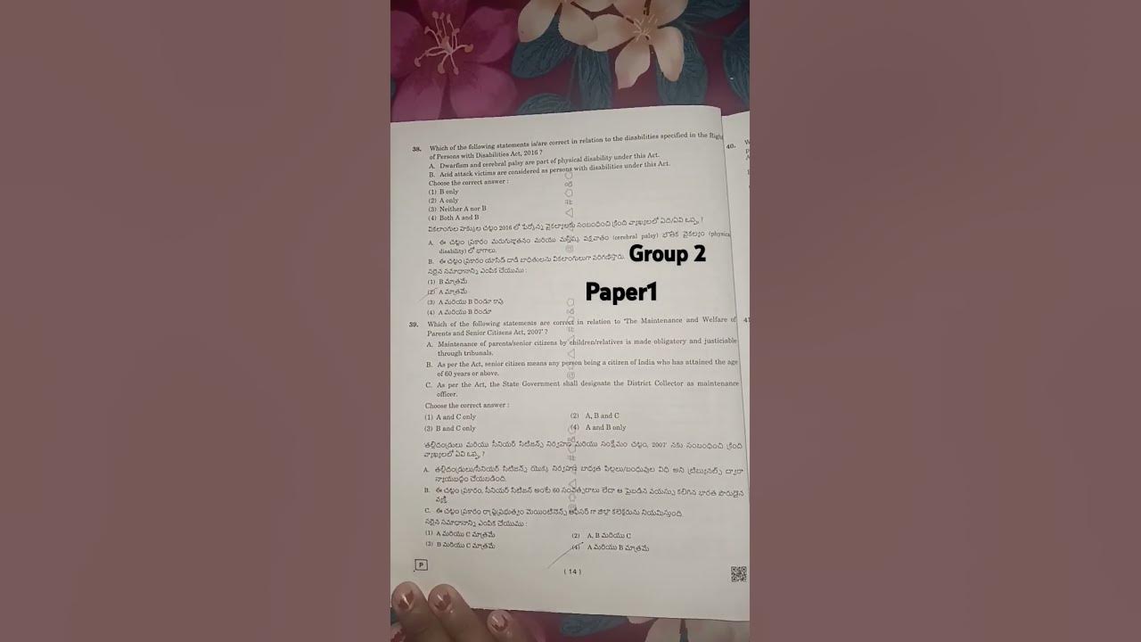 Group 2 paper 1 2024 - YouTube