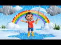 बारिश कैसे होती है? | बादल कैसे बनते हैं? | Water Cycle for Kids in Hindi | Ezylar Kids 3D