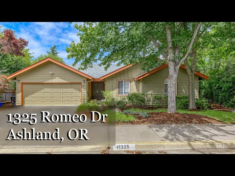 1325 Romeo Dr, Ashland, OR home video tour