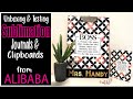 Unboxing Alibaba Vendor Haul/Order of Sublimation Journals & Clipboards| How to Sublimate