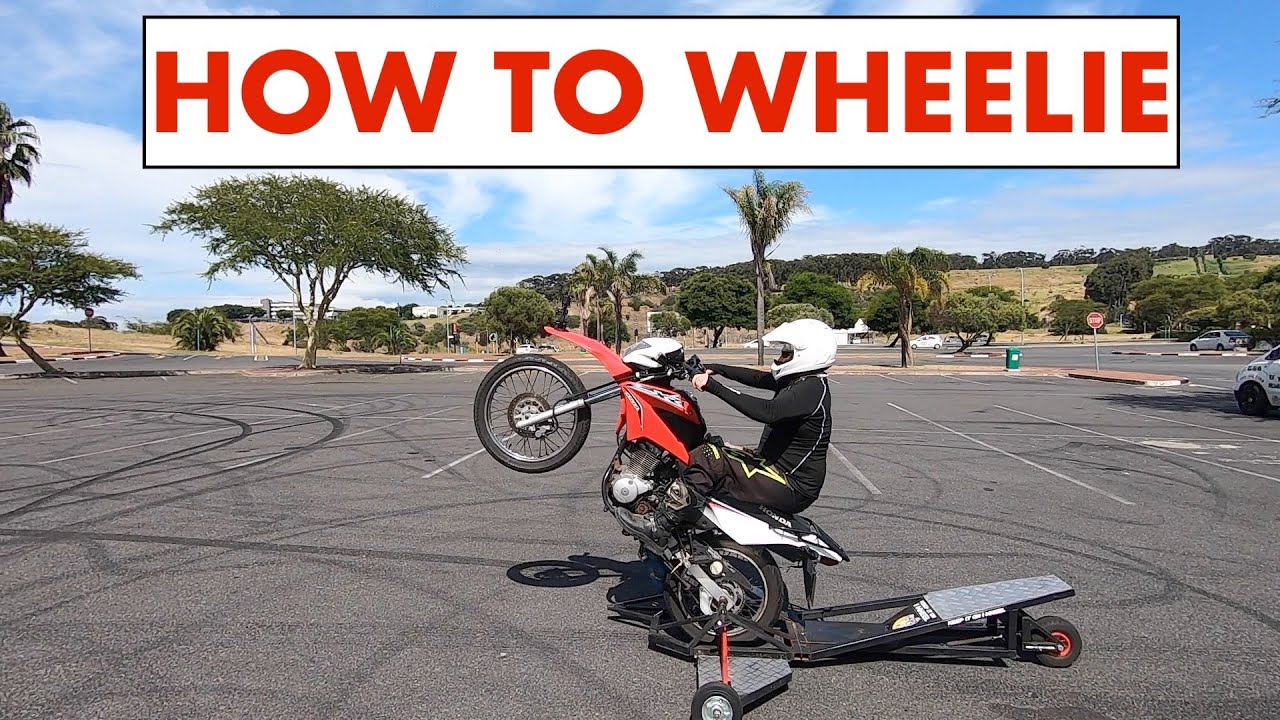 How to Wheelie.Adventure bike riding South AfricaEpisode 67 YouTube