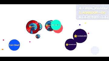 AGARIO MOBILE INSANE MINI POPSPLIT + MINI CANNONSPLIT + INSANE BAITS FOR DAYS + TRICKSPLITS