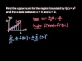 Upper & Lower Sums