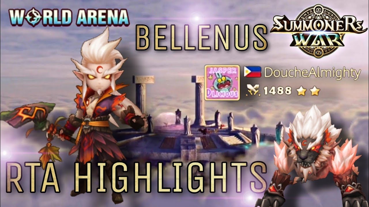 Compte Summoners War: Sky Arena (EU) Avec Berghild + Bellenus - Neuf (compte Invendu, Non Utilisé)