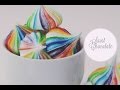 Rainbow Meringue Kisses I Bites I Colors Of The Rainbow I Easy Recipe I Saint Chocolate