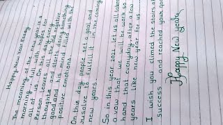 New Year English Essay Best Short Essay On New Year