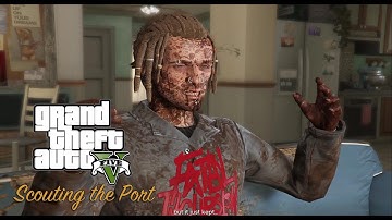 GTA 5 - Walkthrough | Mission 24 - Scouting the Port | 4k UHD