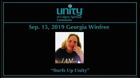 Georgia Winfree Surfs Up Unity Sept 15 2019