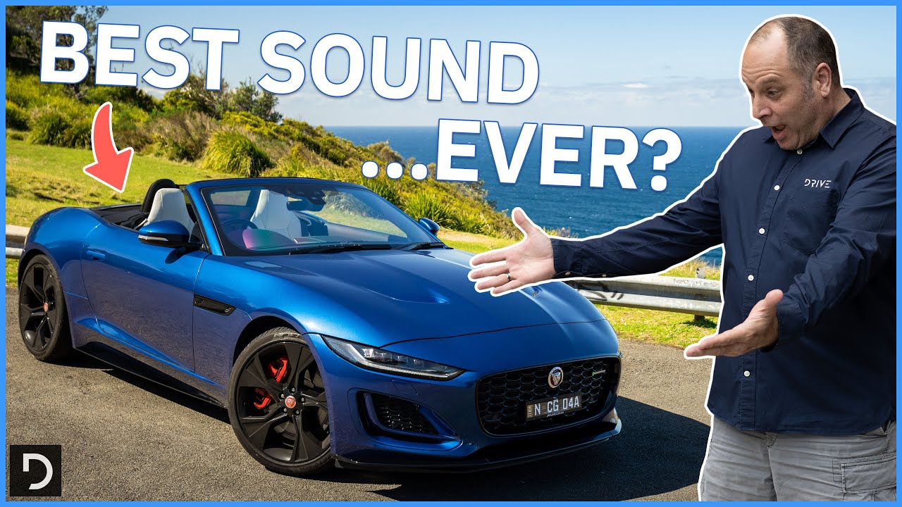 Test Drive of the 2022 Jaguar F-Type in British Racing Green