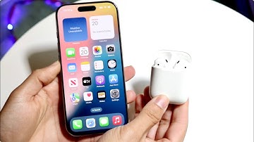 How To Connect AirPods To iPhone 16!