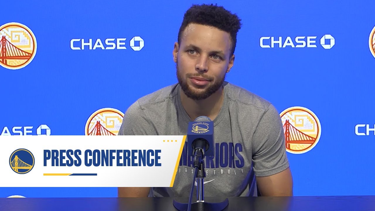 Warriors Talk Stephen Curry Discusses Rehab From Tailbone Injury March 29 2021 Youtube