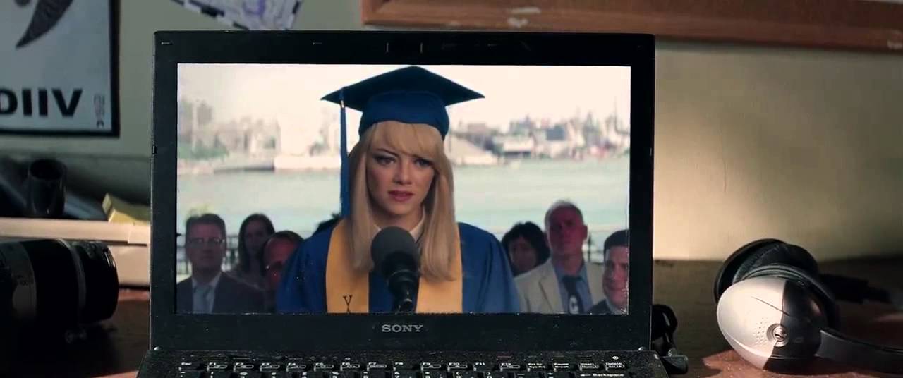 GWEN STACY's SPEECH (2) IN HINDI FROM The Amazing SpiderMan 2.. - YouT...
