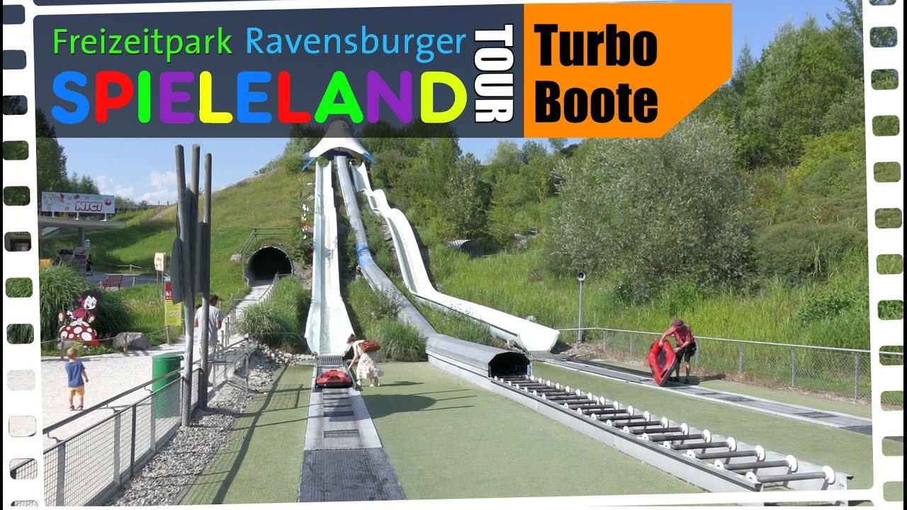 Ravensburger SPIELELAND Tour | Professor Knox Turbo Boote - YouTube