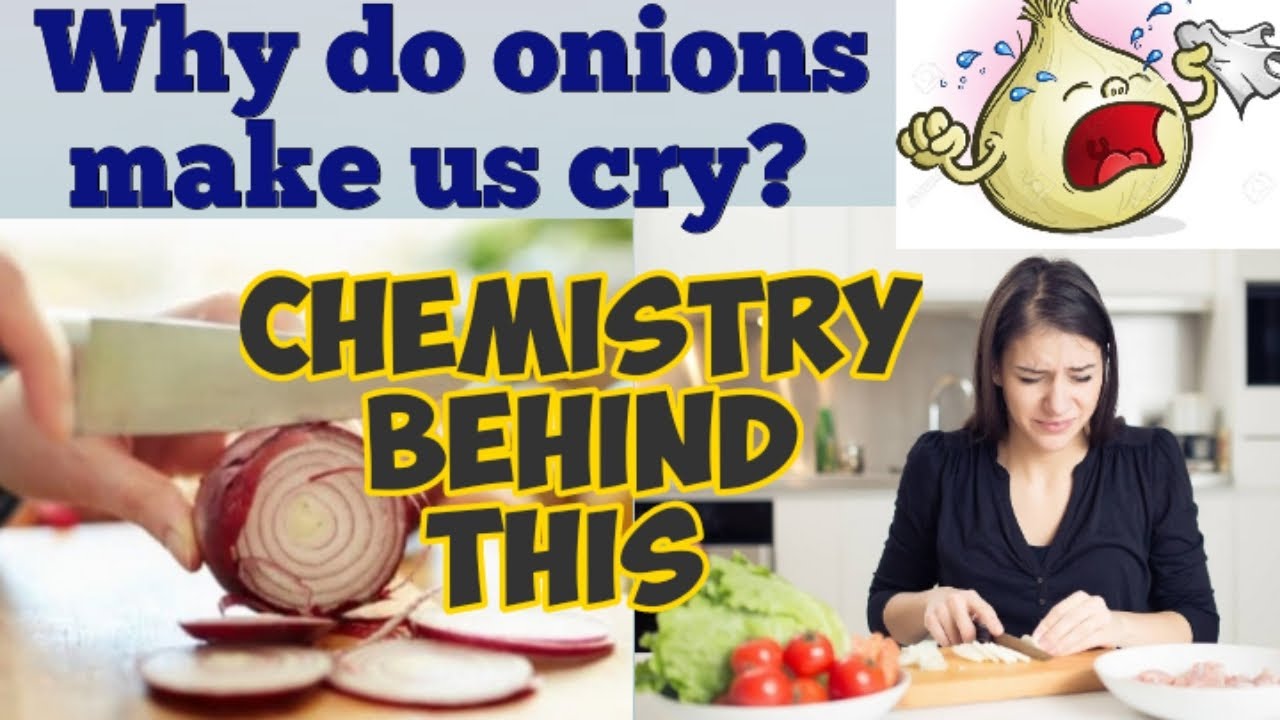 Why do onions make us CRY?? Hindi simple explanation chemistry