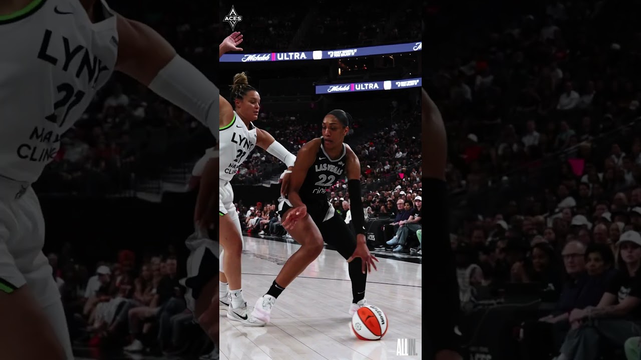 Add it to the A’ja Wilson highlight reel 🎥 