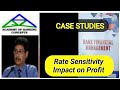 RATE SENSITIVITY - PROFIT IMPACT (CASE STUDIES)