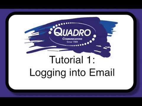 Tutorial 1: Logging into Email