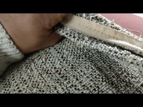 احزرو من القماش الكتان المضروب