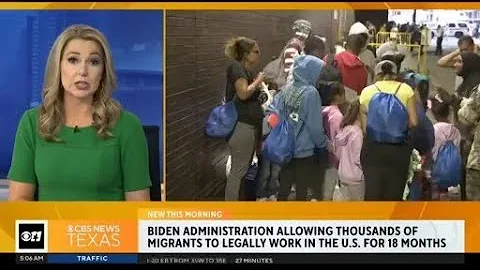 Biden administration allowing thousands of migrants to legally work in U.S.