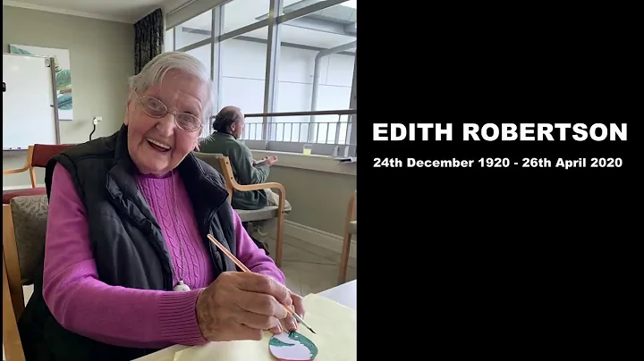 Eulogy from John Robertson - Edith Robertson