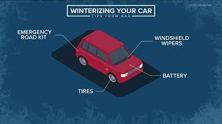 AAA offers tips to winterize your car