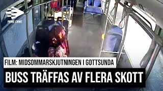 FILM: MIDSOMMARSKJUTNINGEN I GOTTSUNDA | BUSS TRÄFFAS AV FLERA SKOTT