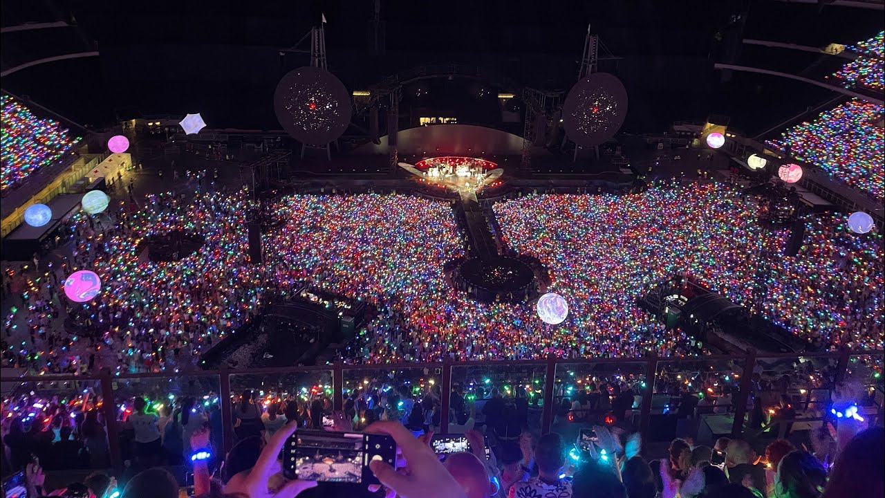 Coldplay - Fix You (live @ Milano San Siro 2023) #musicofthespheresworldtour