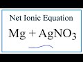 Magnesium and Silver Nitrate Reactions