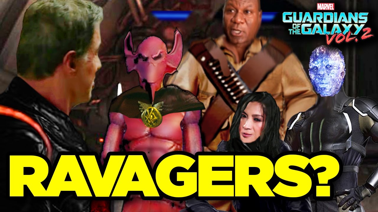 Guardians Of Galaxy Vol 2 Who Are The Ravagers Post Credit Explained