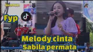 Melody cinta  penyayi  Sabila permata   musik om mahaputra