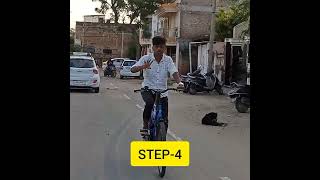 how to Wheelie in non gear cycle tutorial 25 second | subscribe |#kunalrider #wheelie #shorts Resimi