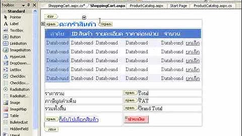 OOP Shopping Cart and Product Catalog with ASP.NET ADO.NET C Sharp (C#) SQLServer Part 10
