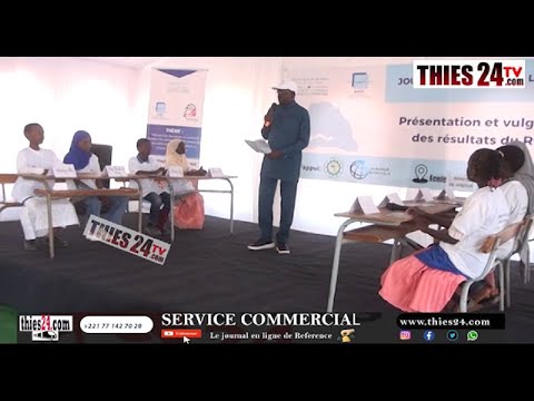 Génie en herbe avec les élèves de l'école route de Mbour (journée africaine de la statistique) 