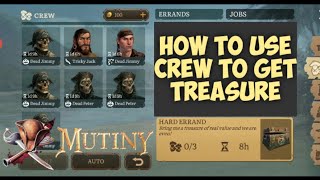 How To Use Crew To Get Treasure - Mutiny Pirate Survival Rpg - Copy Cat Gameplay
