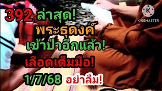392 ล่าสุด! พระธุดงค์! เข้าป่าชายแดนอีกแล้ว! เลือดเต็มมีอ! 1/7/68 #ห้ามพลาด