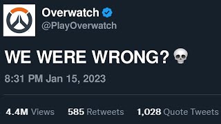 Overwatch 2 "We Were Wrong" - Developer Update!